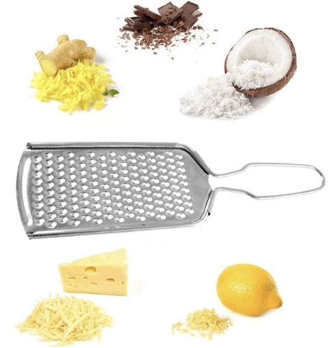 Stainless Steel Vegetable Slicer, Carrot Grater, Cheese Grater, Ginger Grater, Garlic Grater Slicer Cutter for Kitchen - Image 2